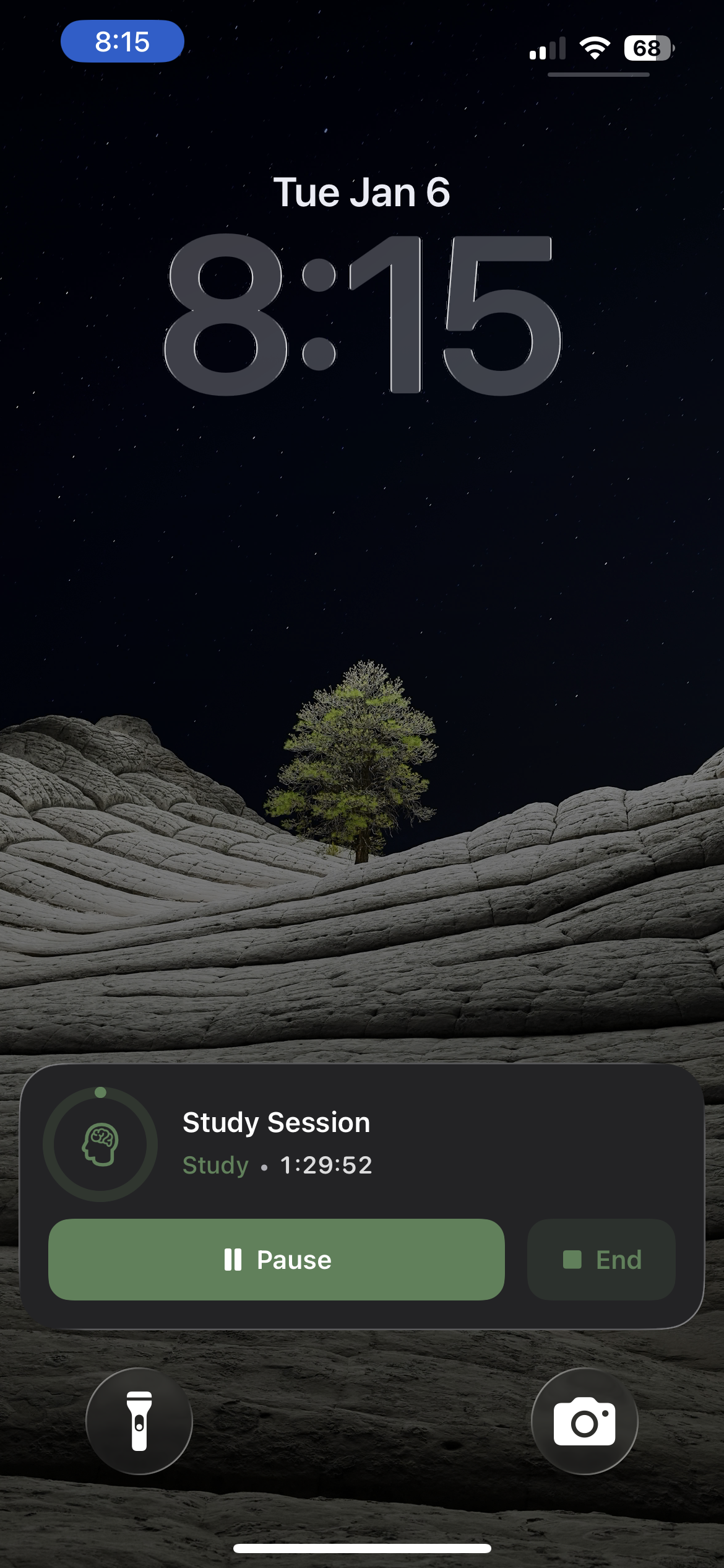 Live Activities Screenshot